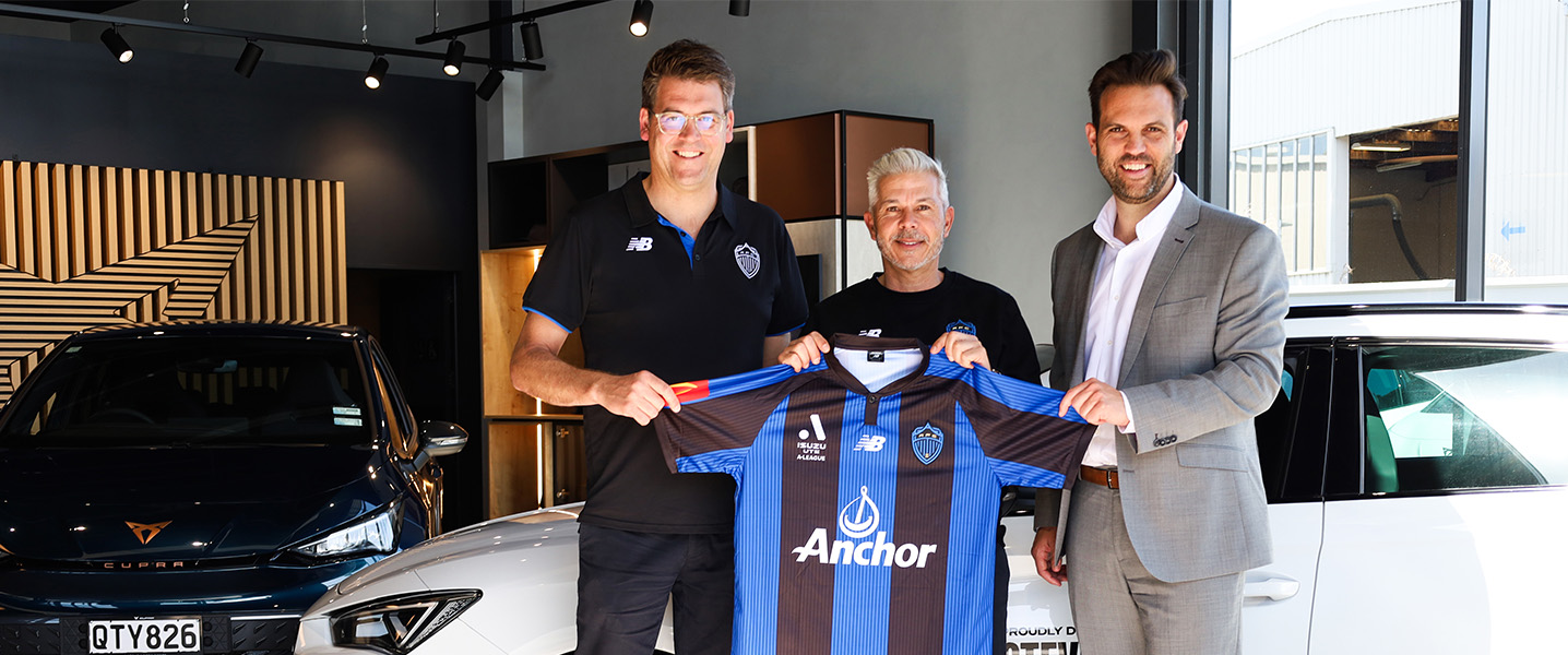 CUPRA joins forces with Auckland FC