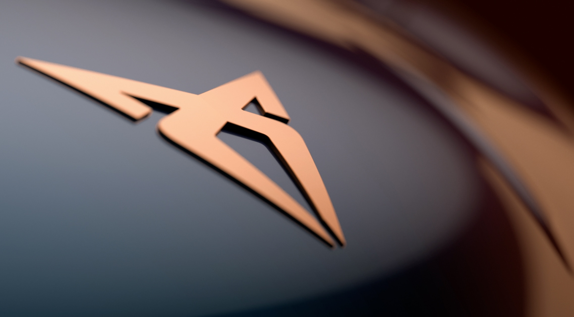 CUPRA el born full electric car CUPRA logo